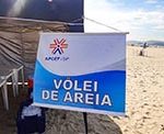 Torneio de Vôlei de Praia na Praia do Gonzaga
