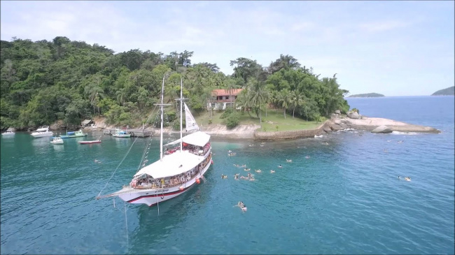#APCEFIndica Ilha do Cocos, em Paraty. Partiu, associado?