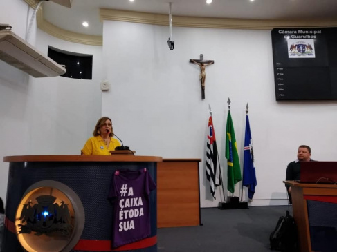 Seminário, audiências e votação sobre FGTS estão  na pauta da conselheira Rita Serrano nesta semana