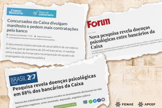 Esgotamento dos empregados e manifesto por mais contratações é notícia na imprensa. Acompanhe LIVE de hoje sobre o assunto