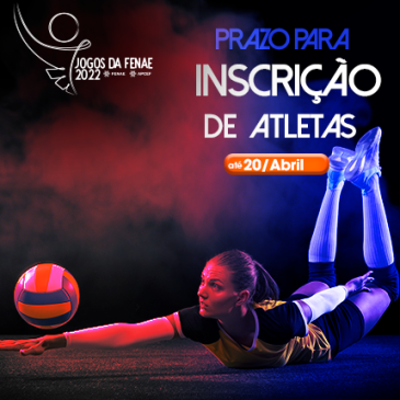 Jogos da Fenae: atletas podem ser inscritos até 20 de abril