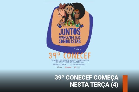 39º Conecef começa nesta terça (4) em São Paulo
