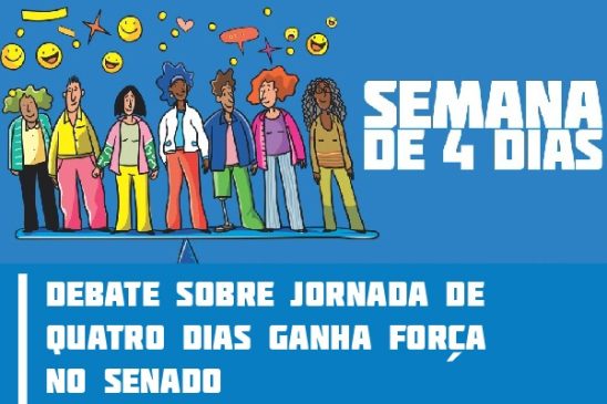 Debate sobre jornada de quatro dias ganha força no Senado