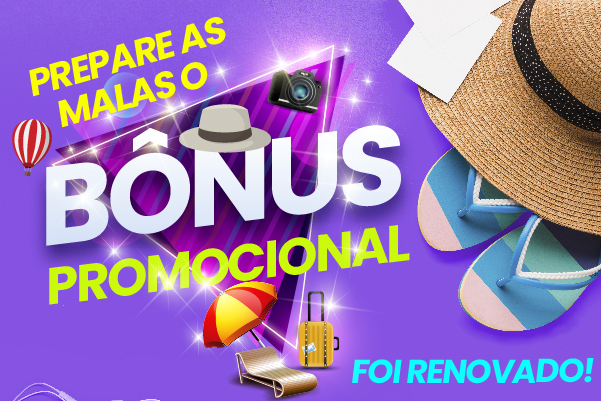 Renovado o Bônus Promocional para desconto nas Colônias. Já utilizou o seu?