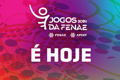 É hoje a cerimônia de abertura dos Jogos da Fenae 2024!