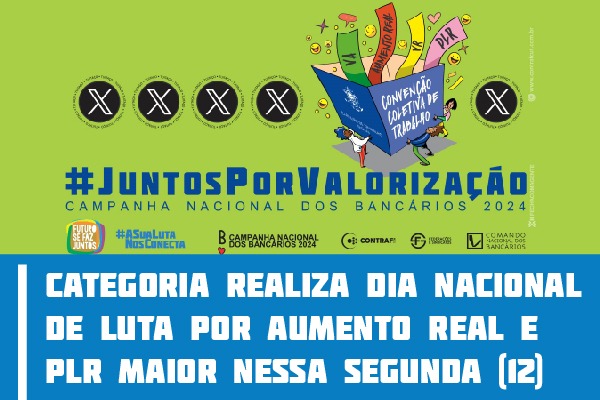 Categoria realiza dia nacional de luta por aumento real e PLR maior nessa segunda (12)