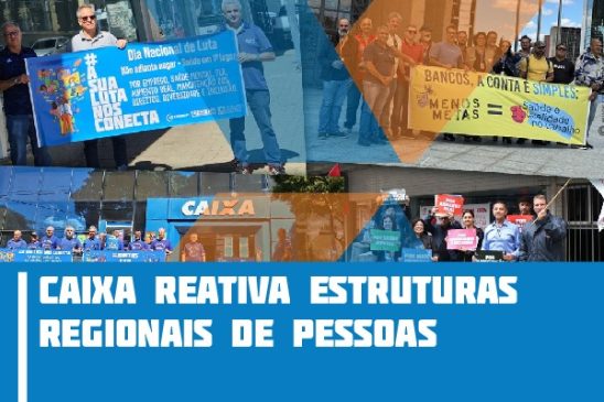 Caixa reativa estruturas regionais de pessoas