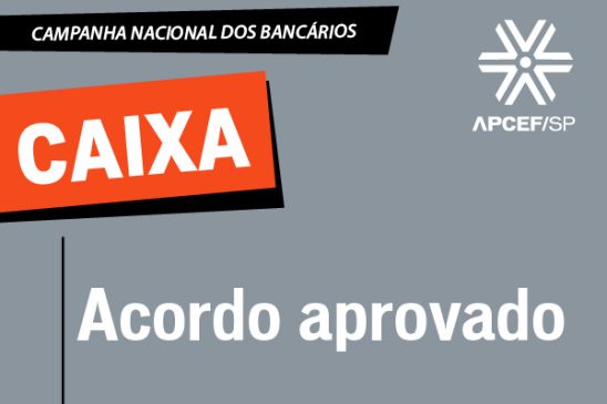 Acordo Coletivo da Caixa é aprovado!