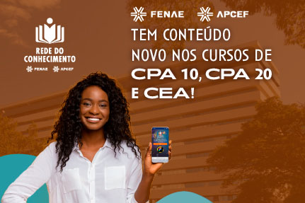 Rede do Conhecimento: já estão disponíveis novas aulas de certificação bancária