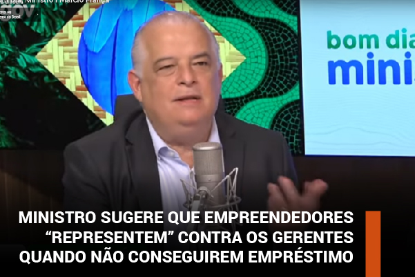 Ministro do Empreendedorismo ataca empregados dos bancos públicos em vídeo no Instagram