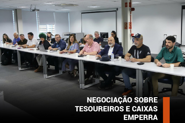 Negociação sobre tesoureiros e caixas emperra