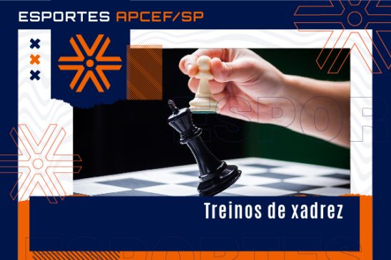 Treinos de xadrez na Apcef/SP promovem integração e preparação para competições