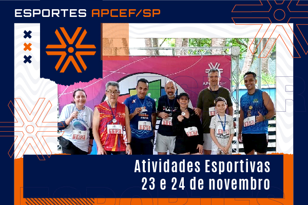 Confira os resultados das atividades esportivas dos dias 23 e 24 de novembro