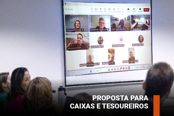 Caixa apresenta proposta para caixas e tesoureiros