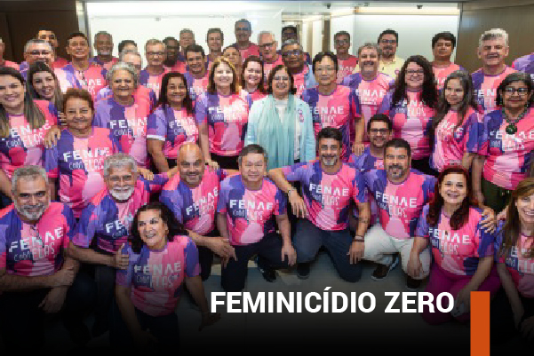 Fenae assina carta-compromisso com o Ministério das Mulheres pelo Feminicídio Zero