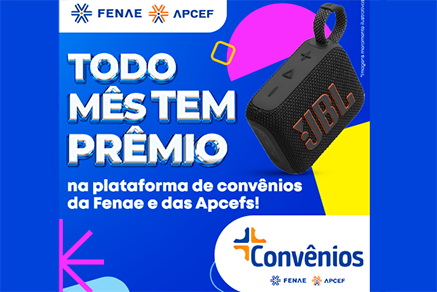 Campanha de dezembro de “Todo mês tem prêmio” irá sortear uma caixa de som JBL