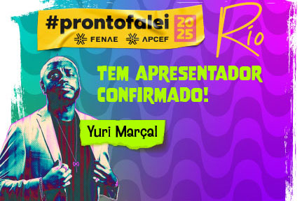 Yuri Marçal é o apresentador do #ProntoFalei 2025