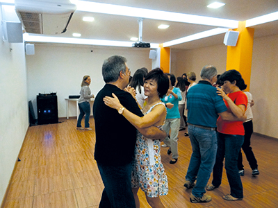 aula de dança