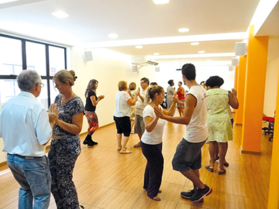 aula de dança